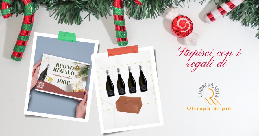 Confezioni regalo Natale 2023 vini Cantine Rossella